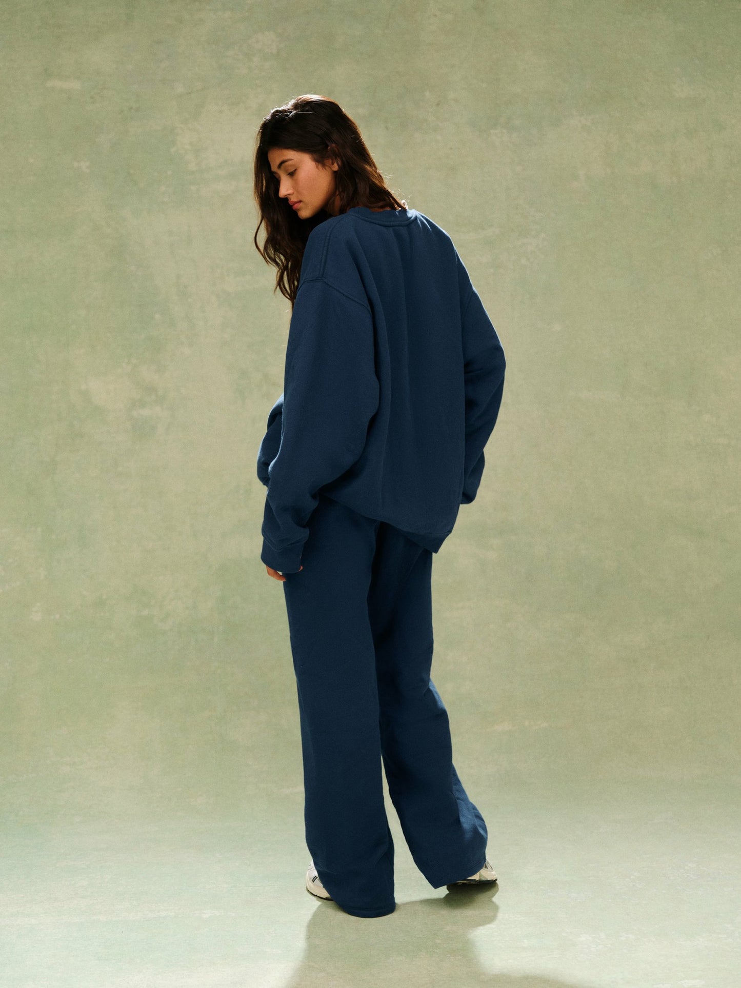 MIDWEIGHT SWEATS STAPLE STRAIGHT LEG SWEATPANTS - SPEARMINT | SET ACTIVE