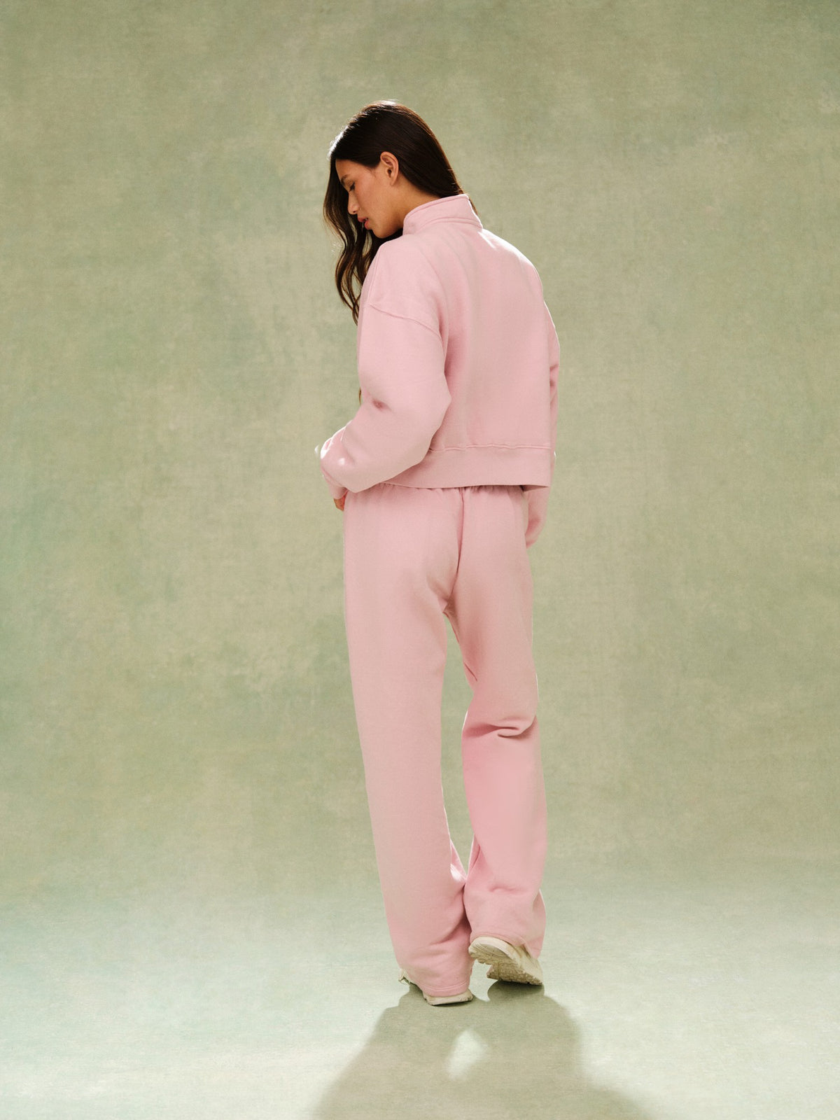 MIDWEIGHT SWEATS STAPLE STRAIGHT LEG SWEATPANTS - BLOOM | SET ACTIVE