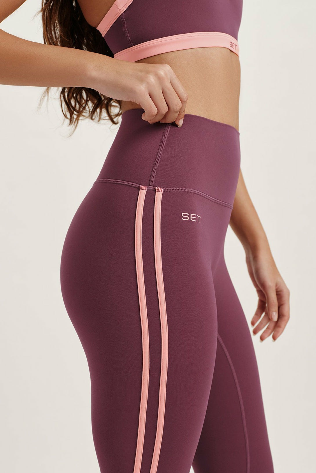 BREATHE 1.0 STRIKE LEGGINGS - ROSEBUD | SET ACTIVE