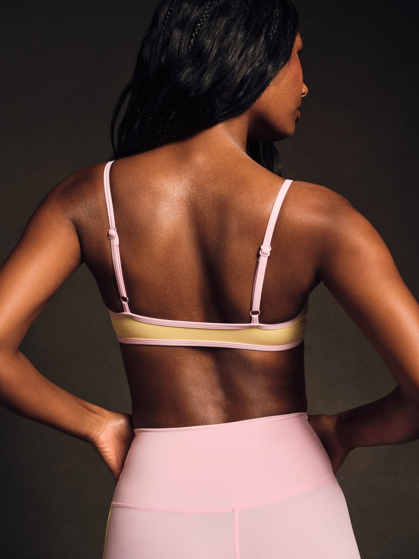 BREATHE 1.0 LAYERED BASE BRA - TAFFY | SET ACTIVE