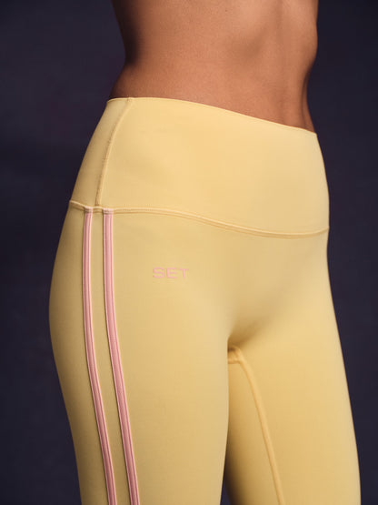 BREATHE 1.0 DUO STRIPE LEGGINGS - TAFFY | SET ACTIVE