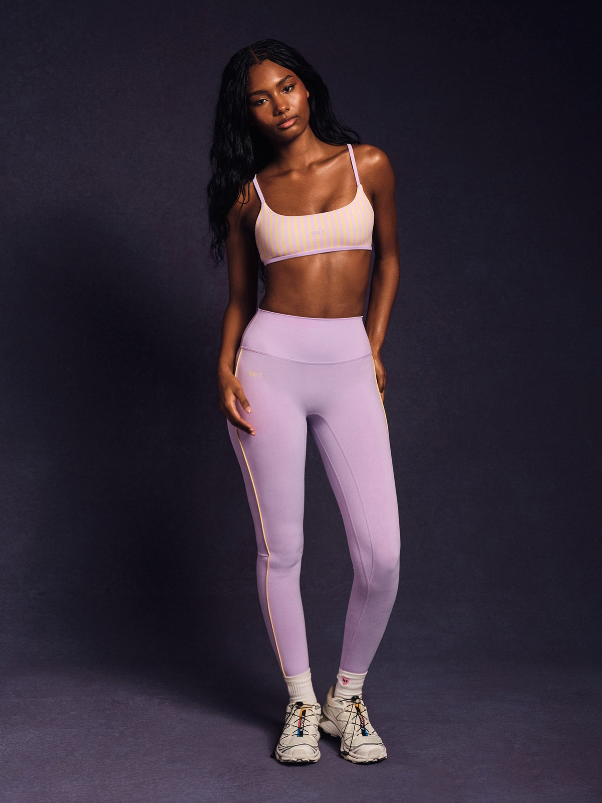 LUXFORM® LUX STRIPE BASE BRA - BUTTERCREAM | SET ACTIVE