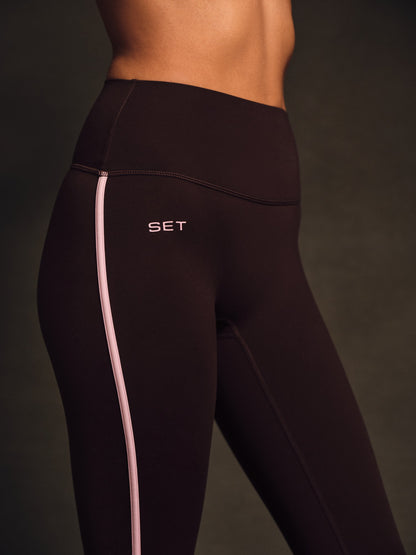 SPORTBODY® SPORTY STRIPE LEGGINGS - SWIRL | SET ACTIVE