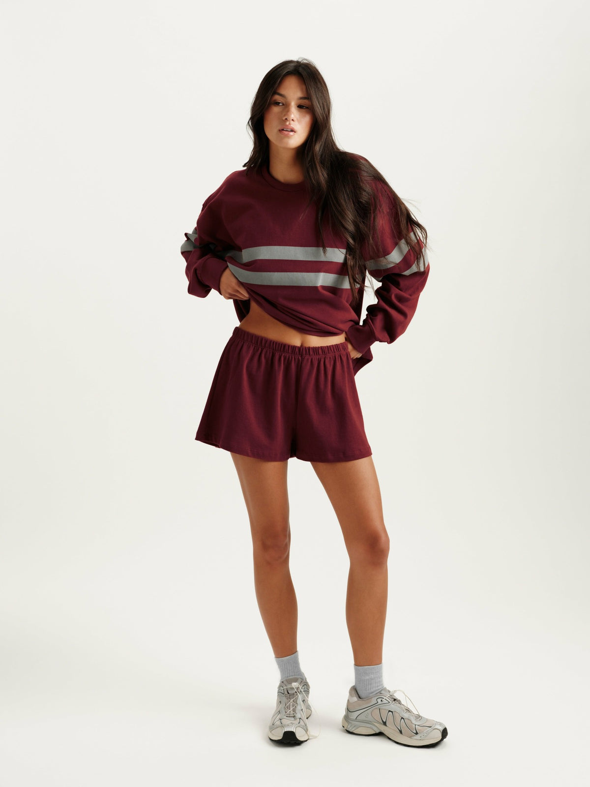 HEAVY COTTON EASY SHORTS - SEPIA | SET ACTIVE