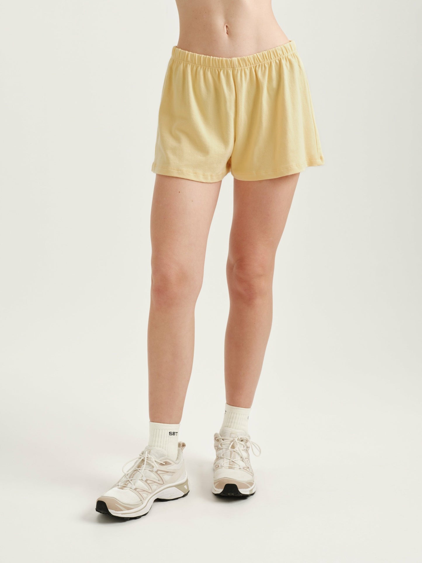 HEAVY COTTON EASY SHORTS - BUTTER | SET ACTIVE
