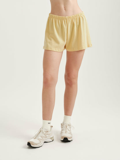 HEAVY COTTON EASY SHORTS - BUTTER | SET ACTIVE