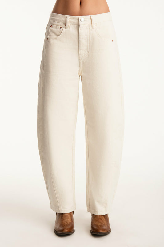 SET X PARKE HORSESHOE JEANS - CREAM | SET ACTIVE