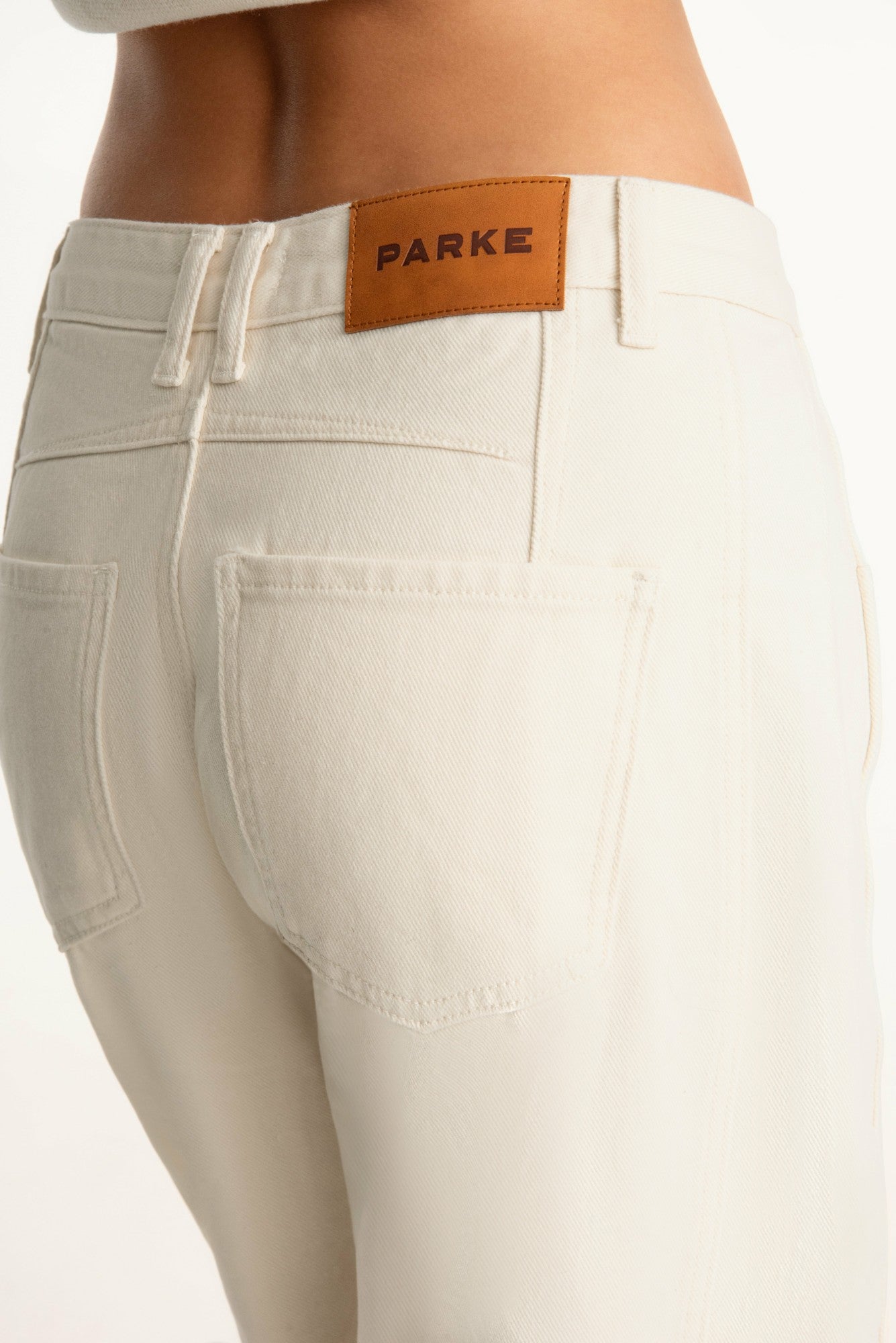 SET X PARKE HORSESHOE JEANS - CREAM | SET ACTIVE