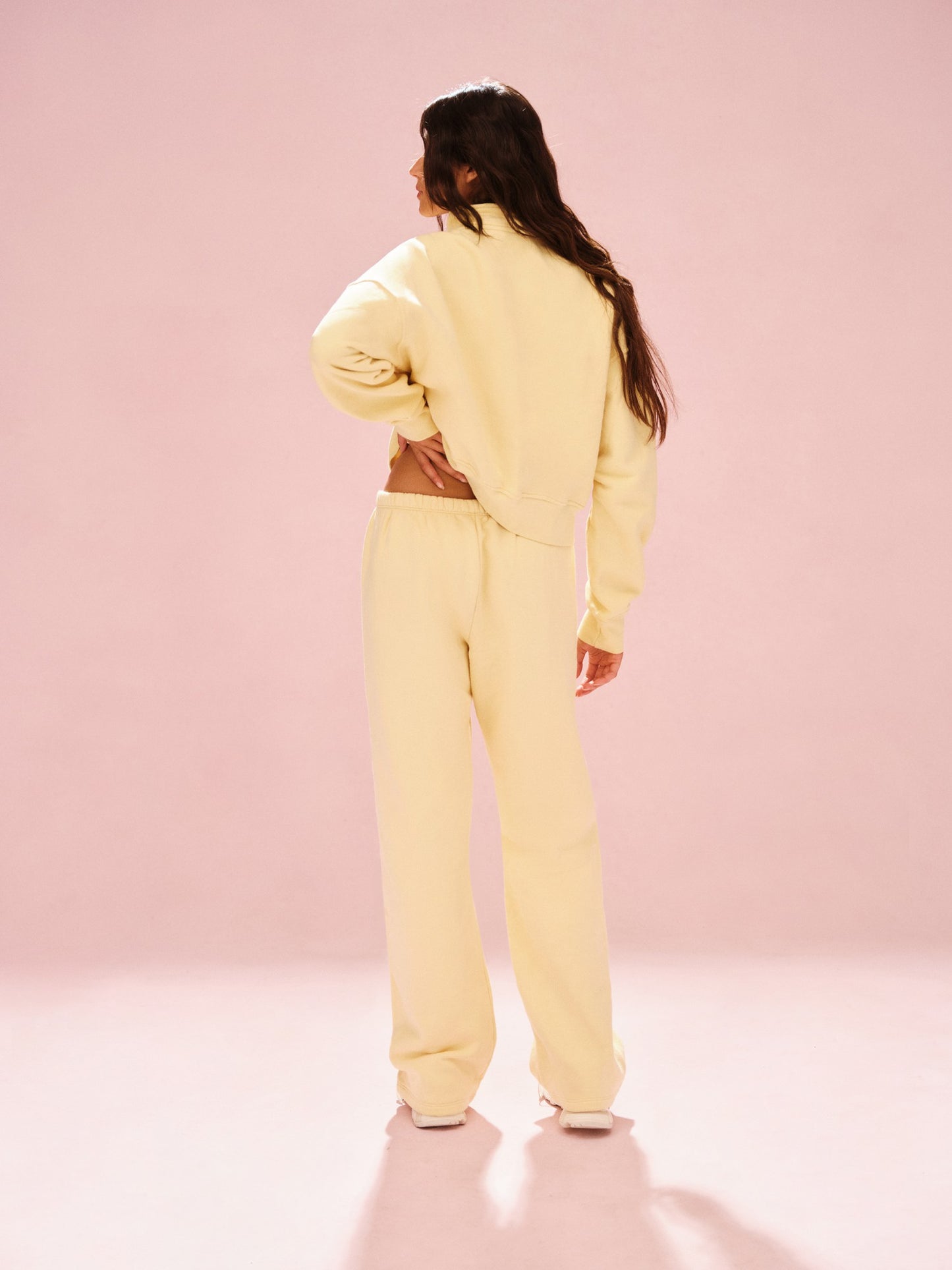 MIDWEIGHT SWEATS STAPLE SET FUNNEL ZIP - ORANGE SODA | SET ACTIVE