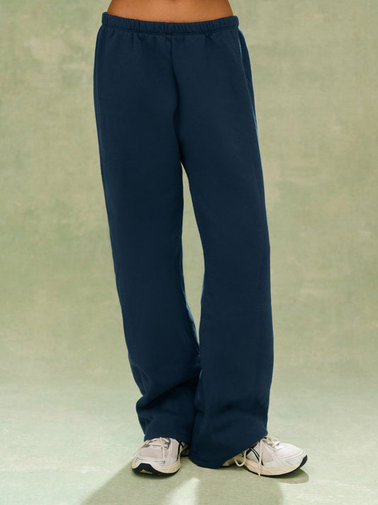 MIDWEIGHT SWEATS STAPLE STRAIGHT LEG SWEATPANTS - SPEARMINT | SET ACTIVE