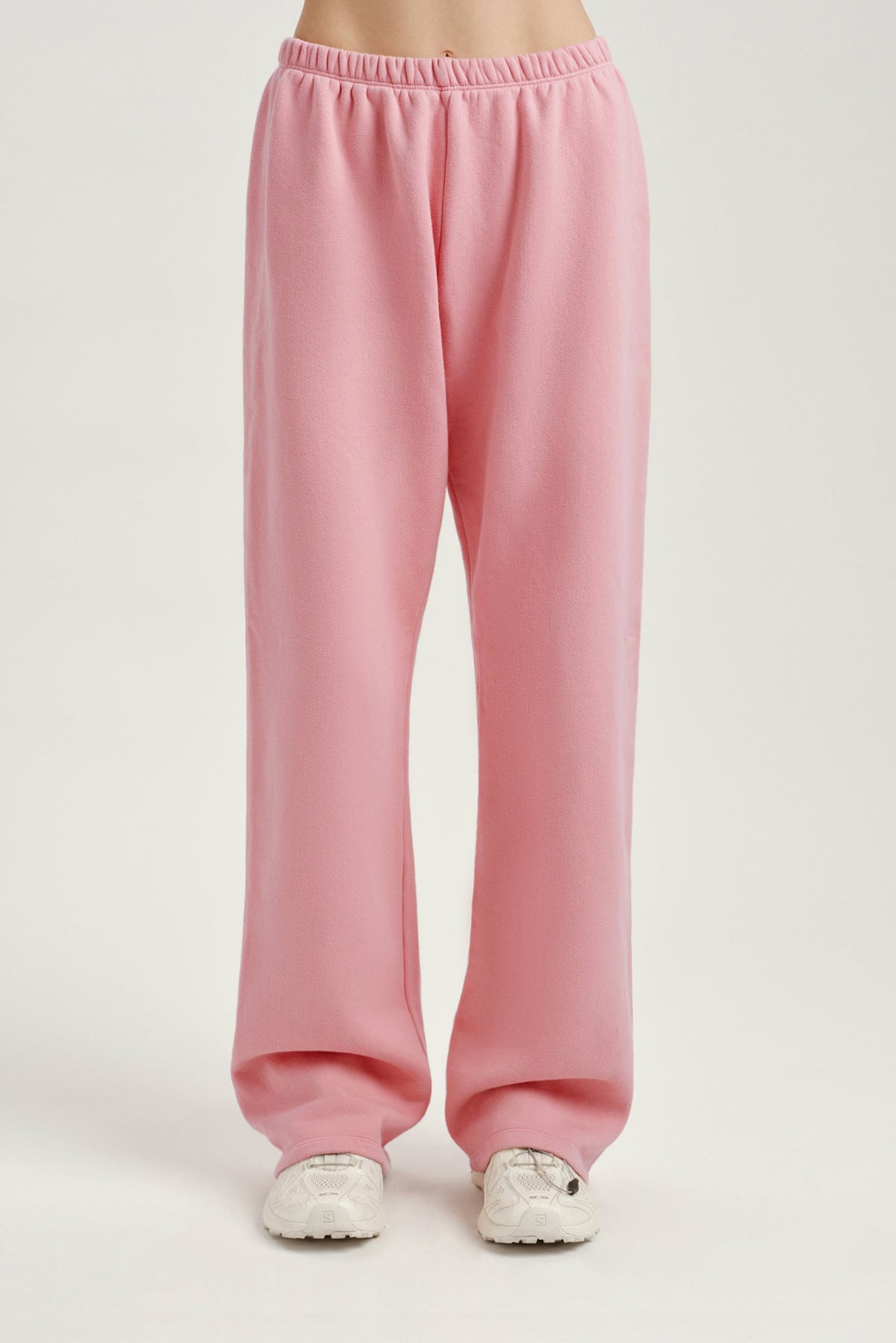 MIDWEIGHT SWEATS STAPLE STRAIGHT LEG SWEATPANTS - INVERSE ROSEBUD | SET ACTIVE
