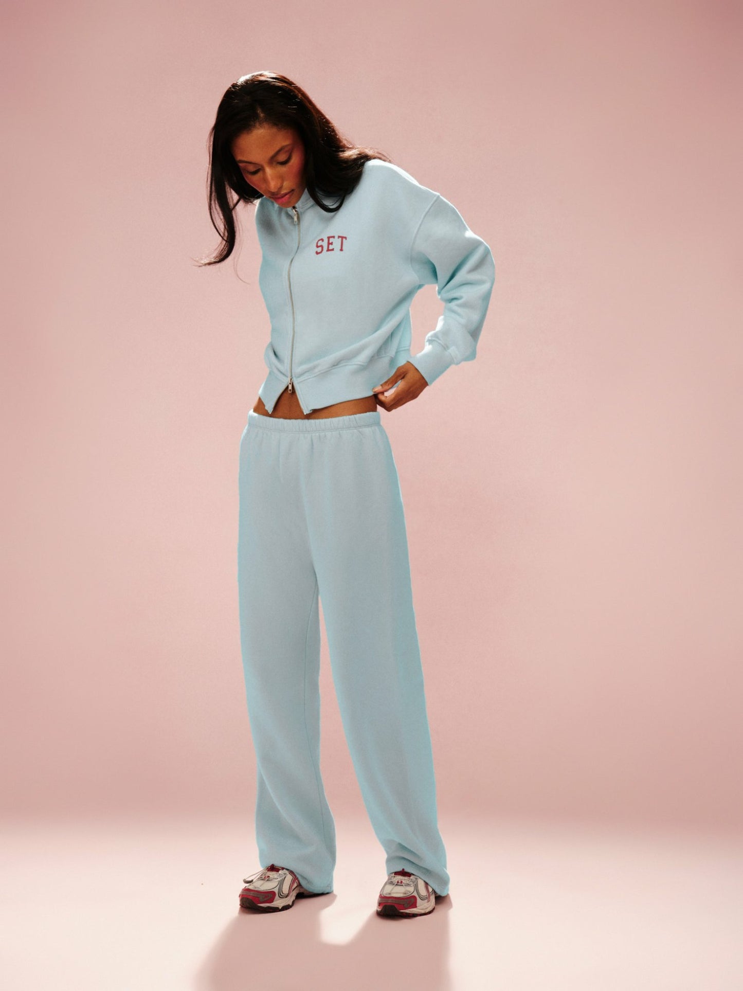 MIDWEIGHT SWEATS STAPLE STRAIGHT LEG SWEATPANTS - INVERSE VERSE | SET ACTIVE