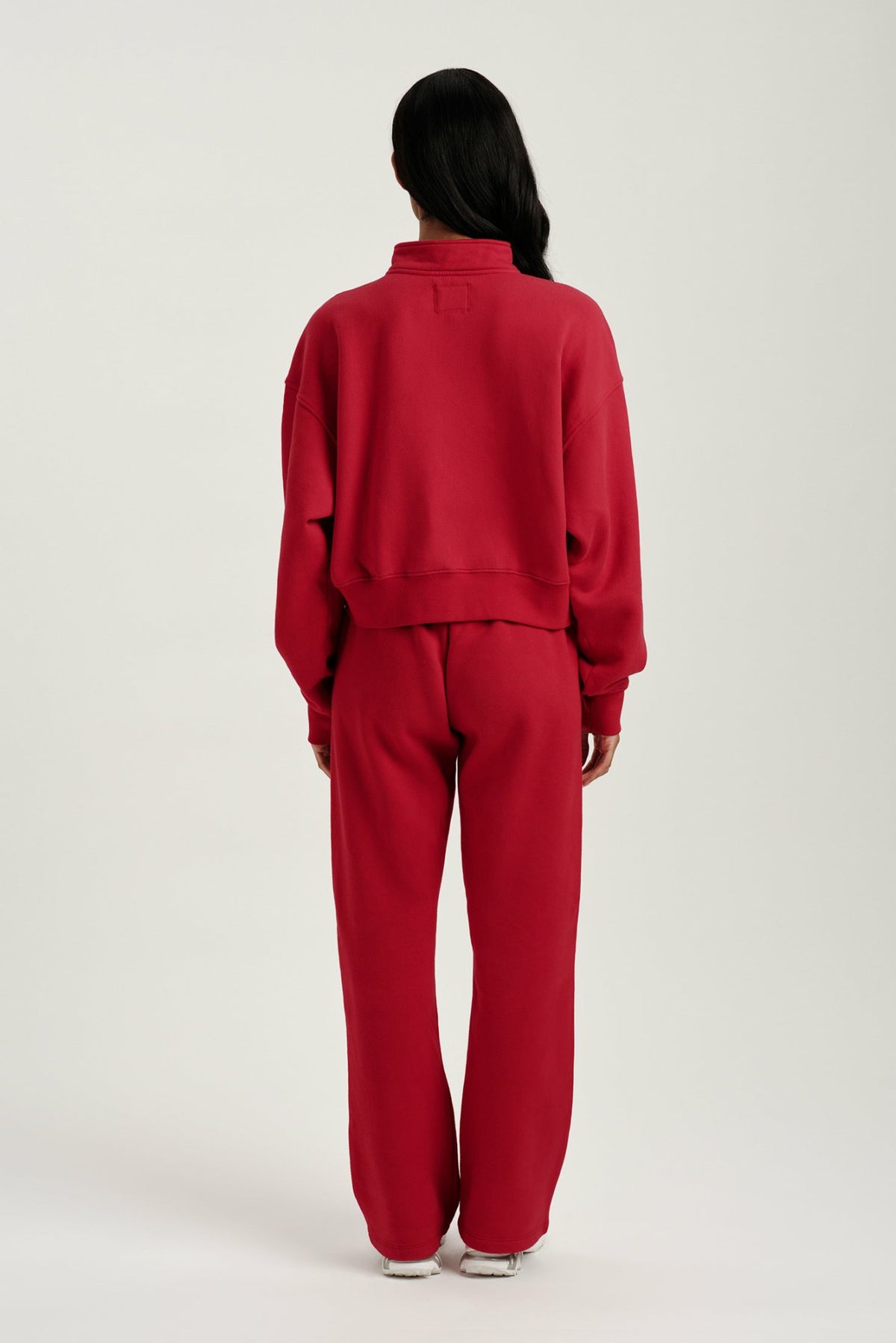 MIDWEIGHT SWEATS STAPLE SET FUNNEL ZIP - SONNET | SET ACTIVE