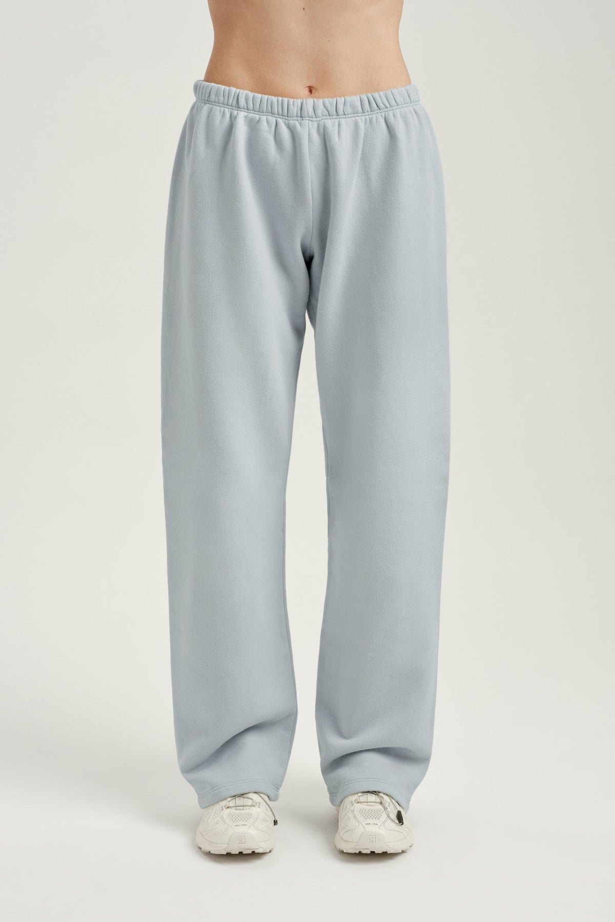 MIDWEIGHT SWEATS STAPLE STRAIGHT LEG SWEATPANTS - BLUSH | SET ACTIVE