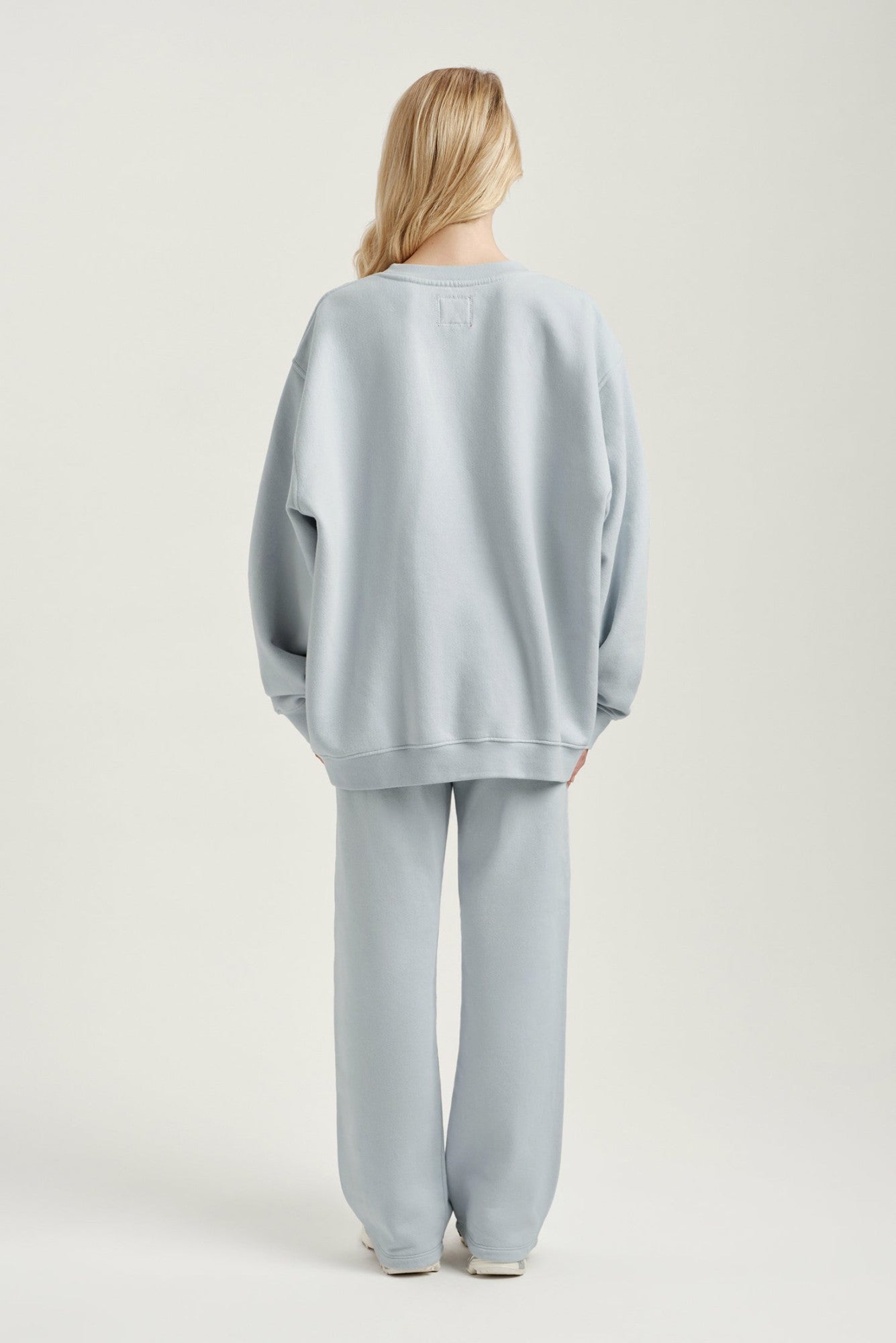 MIDWEIGHT SWEATS STAPLE STRAIGHT LEG SWEATPANTS - BLUSH | SET ACTIVE