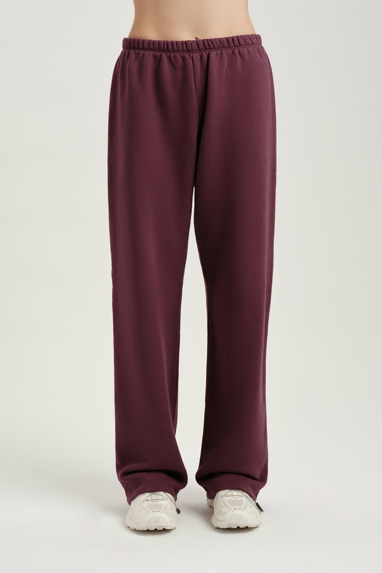 MIDWEIGHT SWEATS STAPLE STRAIGHT LEG SWEATPANTS - ROSEBUD | SET ACTIVE