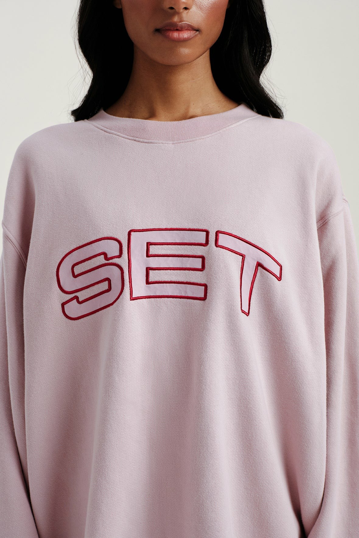 MIDWEIGHT SWEATS STAPLE SET CREWNECK - SONNET | SET ACTIVE