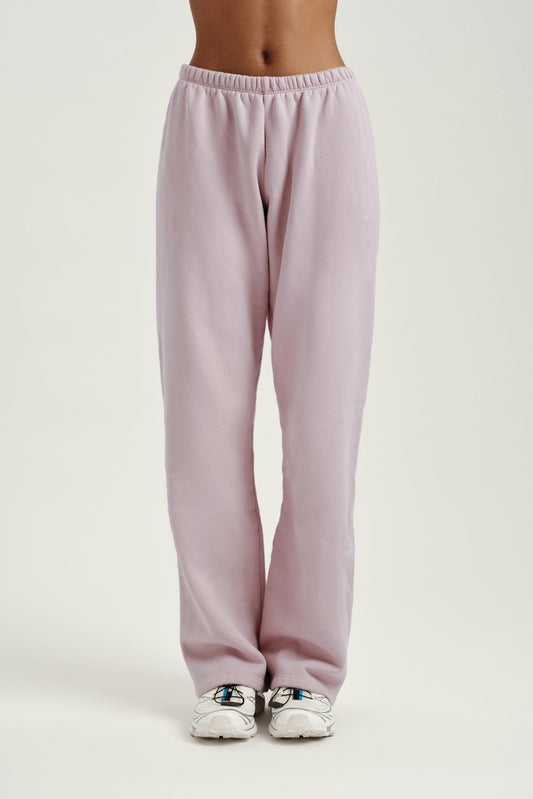 MIDWEIGHT SWEATS STAPLE STRAIGHT LEG SWEATPANTS - SONNET | SET ACTIVE