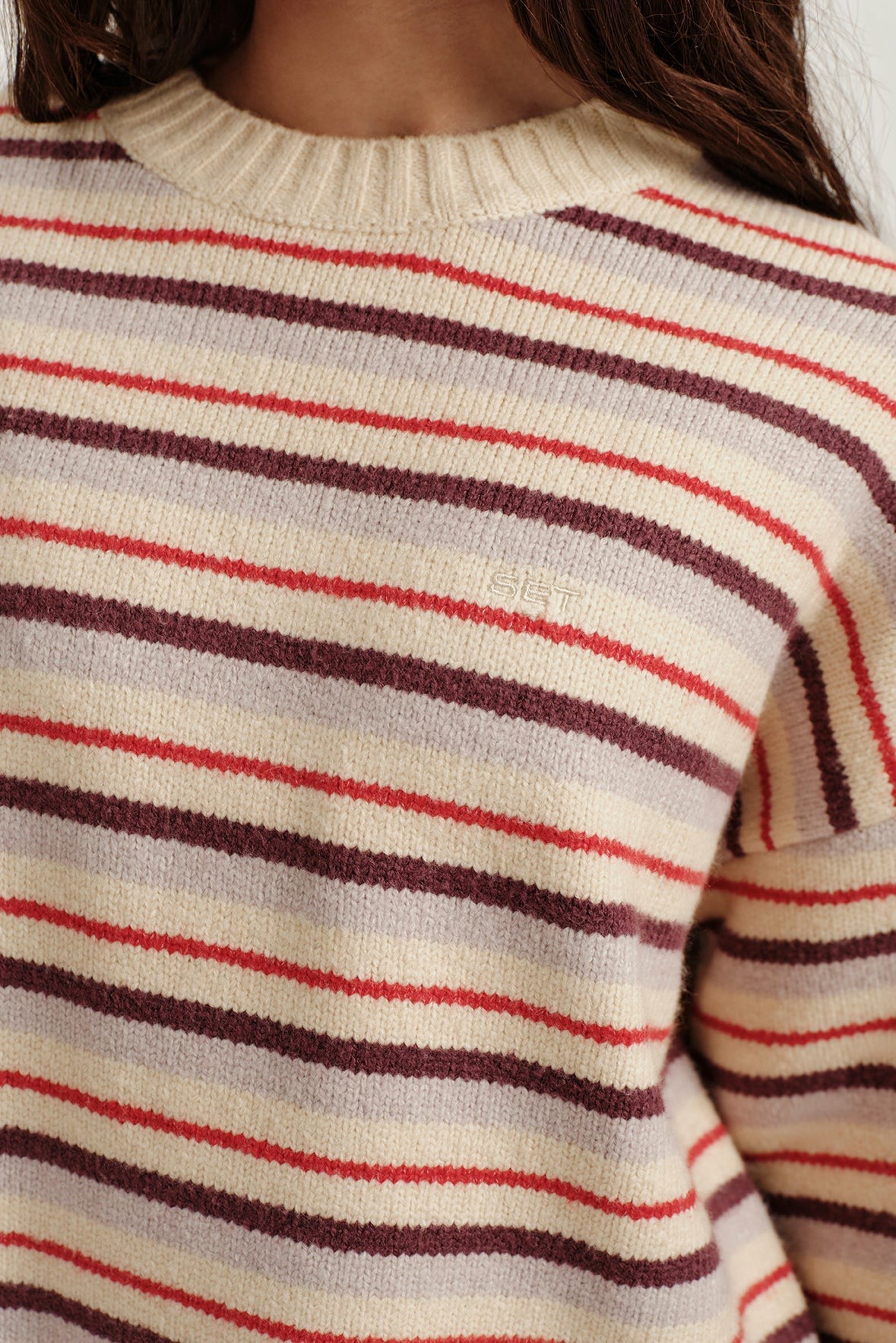 STUDIO KNIT STUDIO KNIT CREWNECK - SONNET | SET ACTIVE