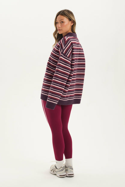 STUDIO KNIT STUDIO KNIT ALEX POLO - POPPY | SET ACTIVE