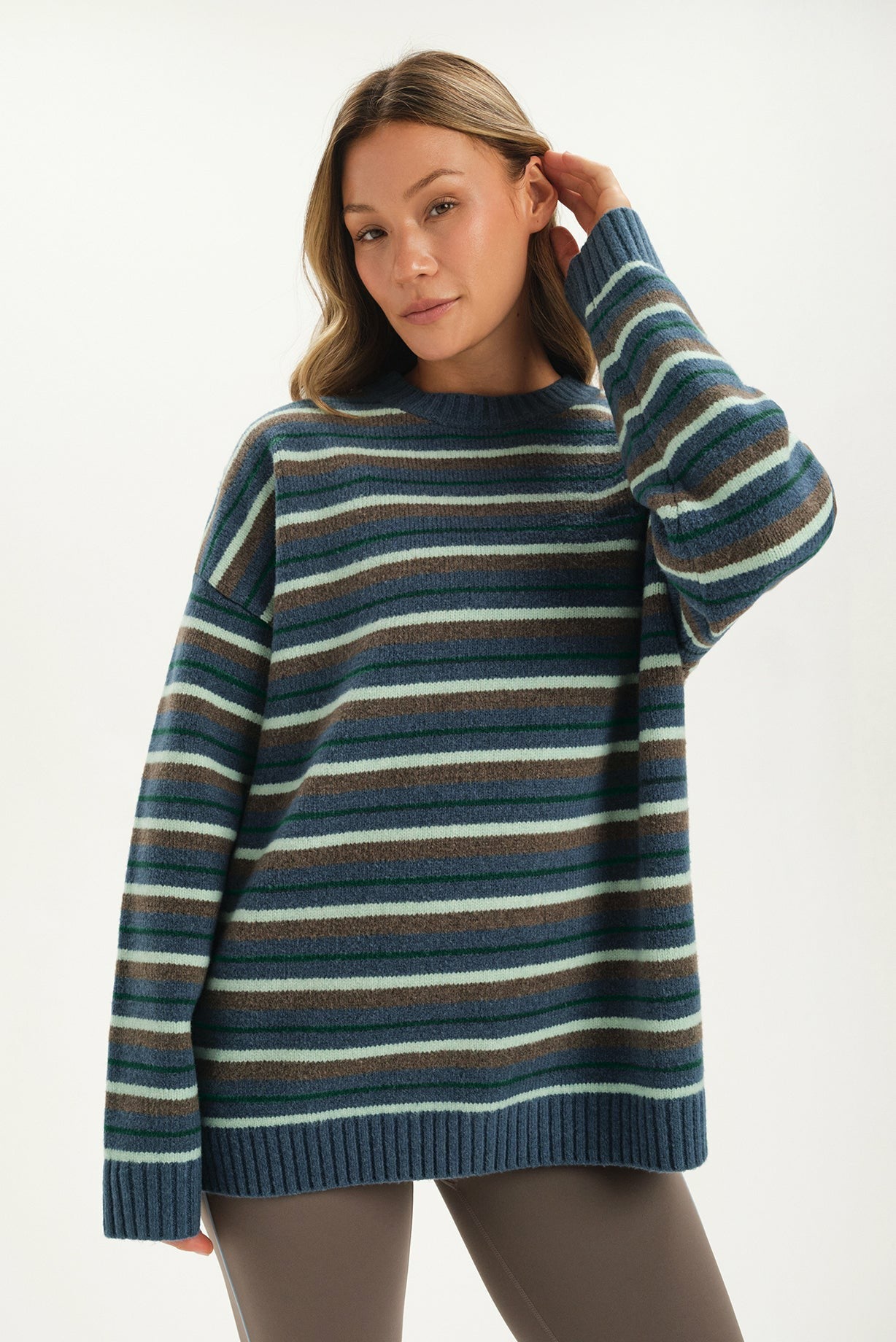 STUDIO KNIT STUDIO KNIT CREWNECK - NORDIC | SET ACTIVE