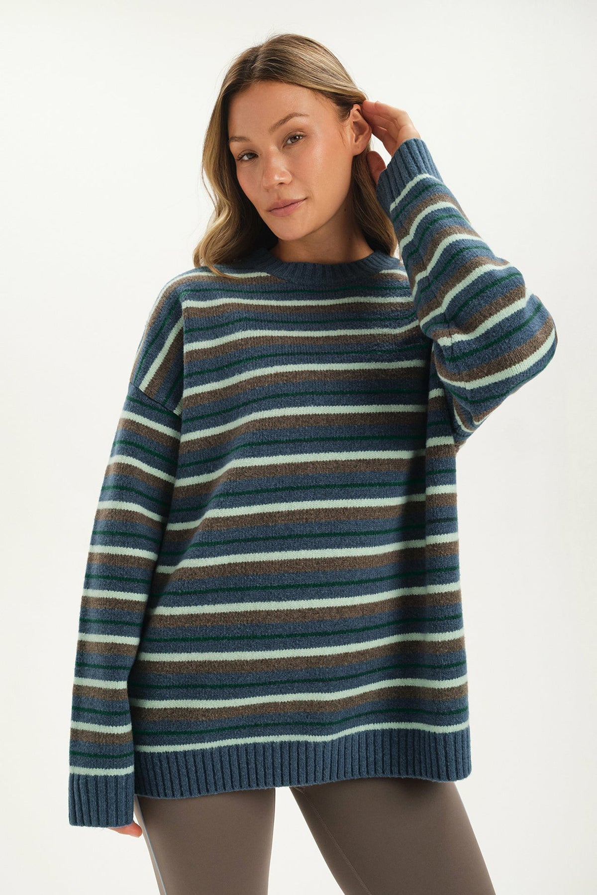 STUDIO KNIT STUDIO KNIT CREWNECK - NORDIC | SET ACTIVE