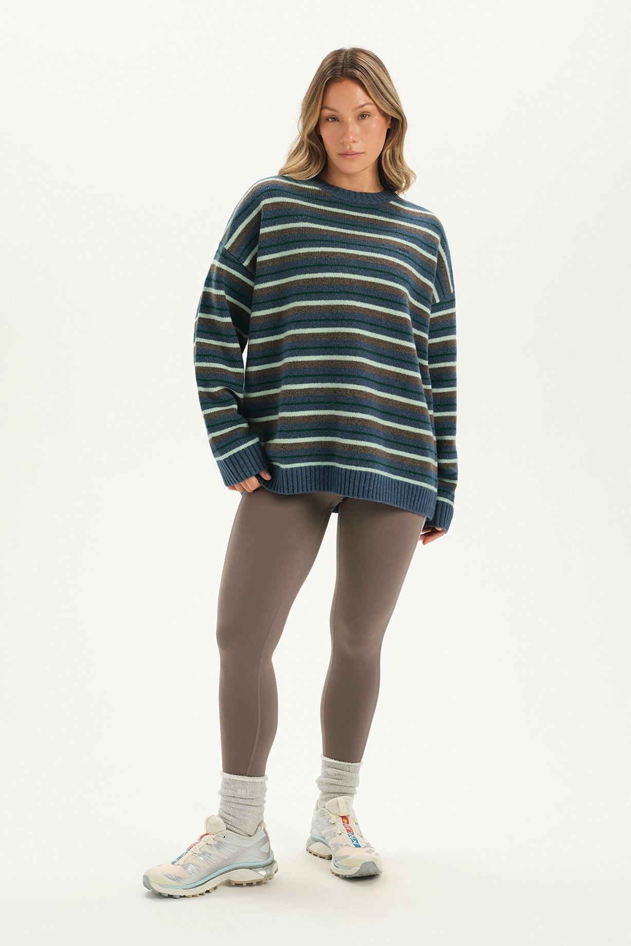STUDIO KNIT STUDIO KNIT CREWNECK - NORDIC | SET ACTIVE