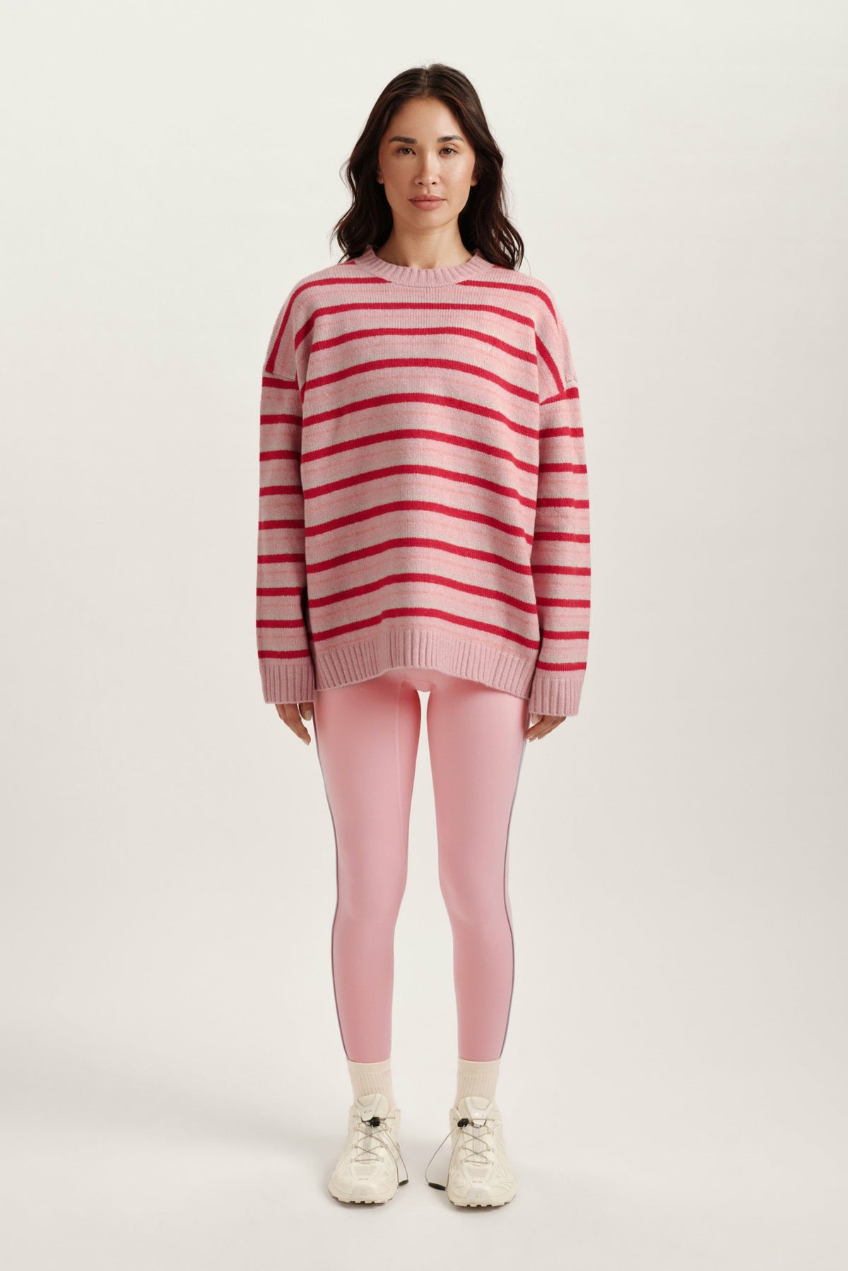 STUDIO KNIT STUDIO KNIT CREWNECK - BLUSH | SET ACTIVE