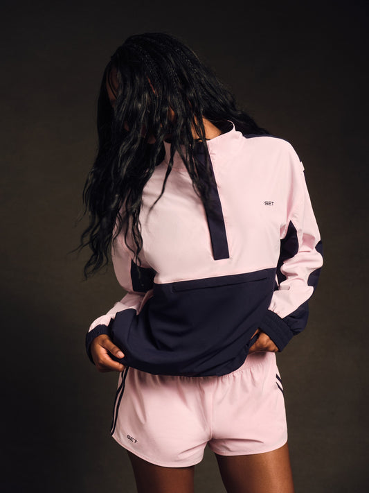 NYLON TRACK 90'S PULLOVER - CONFETTI | SET ACTIVE