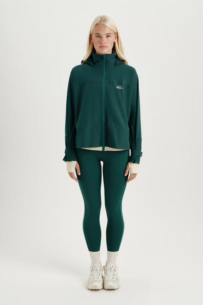 NYLON DUET CINCHED WINDBREAKER - PEAK | SET ACTIVE
