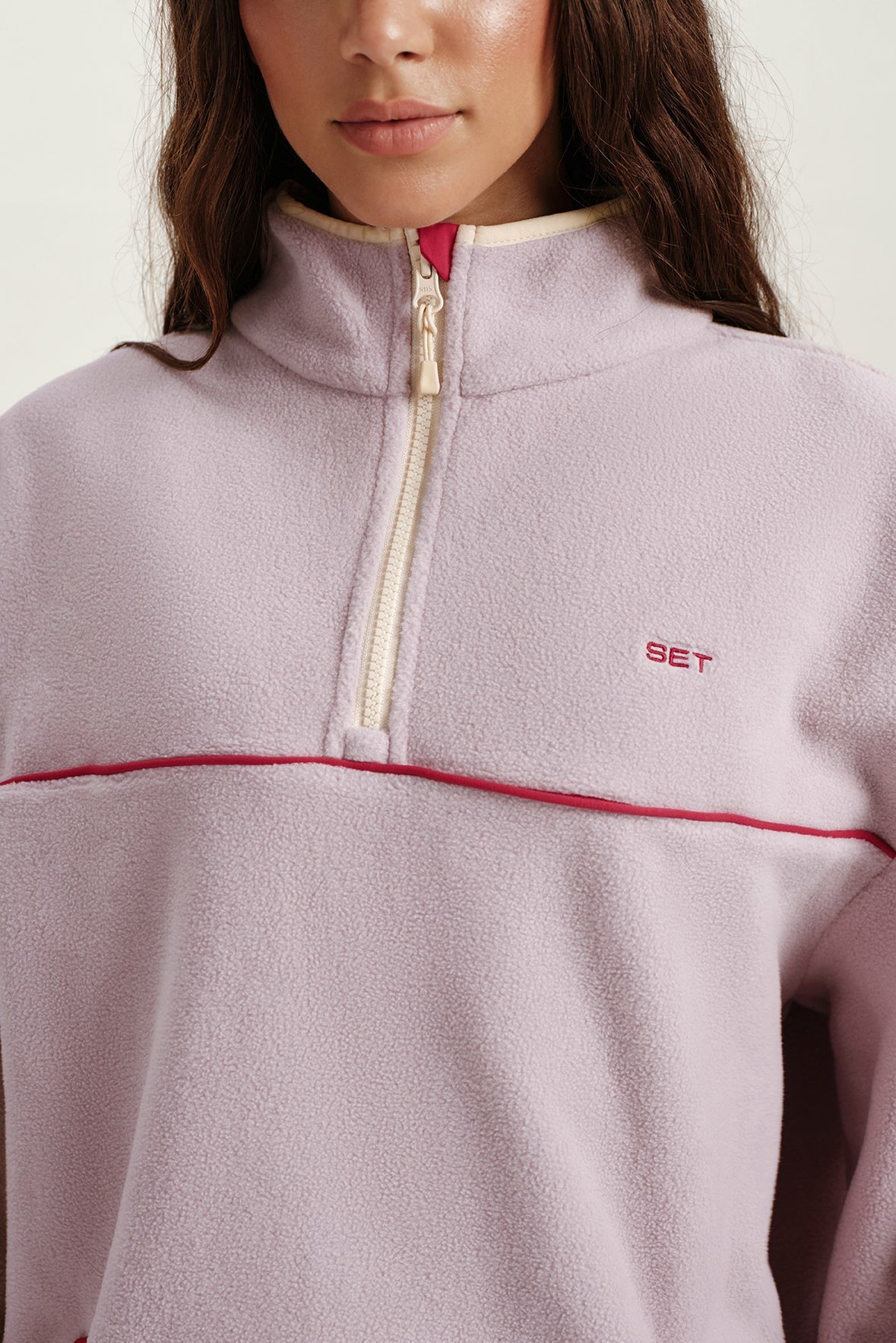MICROFLEECE HALF ZIP - SONNET | SET ACTIVE