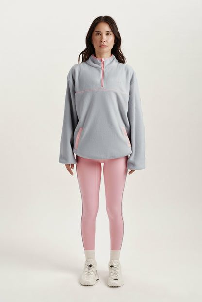 MICROFLEECE HALF ZIP - BLUSH | SET ACTIVE