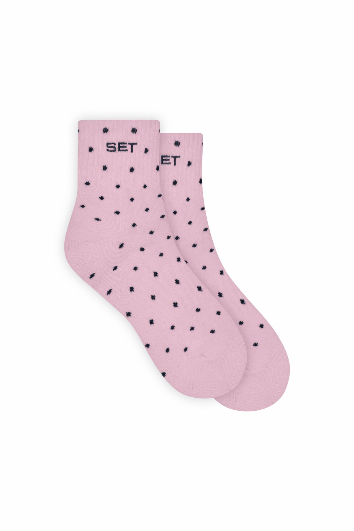 SET POLKA DOT SHORTY SOCKS - PINK CONFETTI | SET ACTIVE