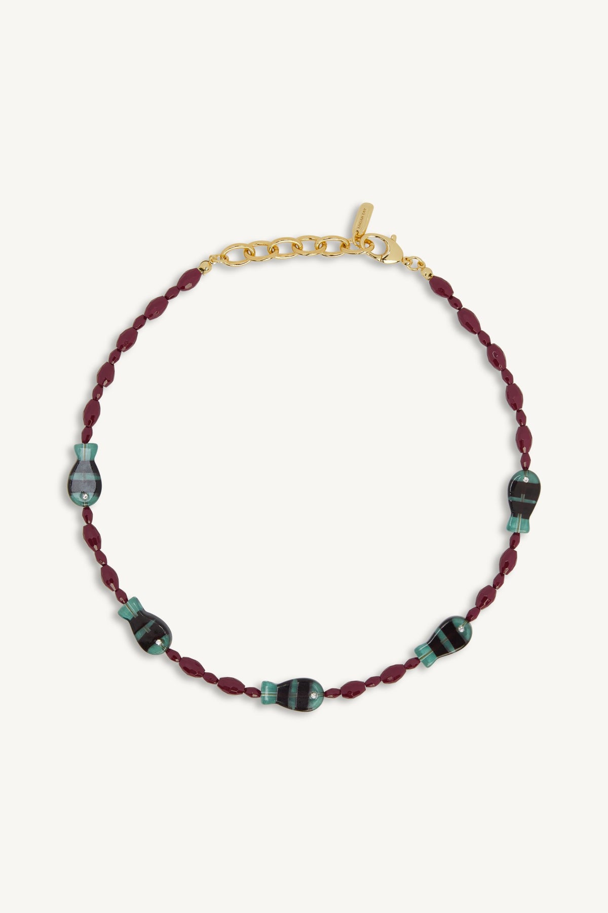 SET x LOGAN TAY FISH BEAD NECKLACE - VISTA | SET ACTIVE