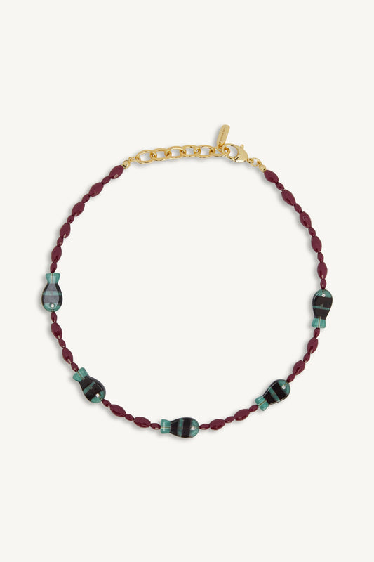SET x LOGAN TAY FISH BEAD NECKLACE - VISTA | SET ACTIVE