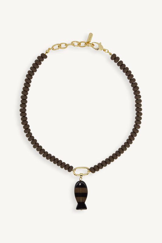 SET x LOGAN TAY FISH CHARM NECKLACE - SHORELINE | SET ACTIVE