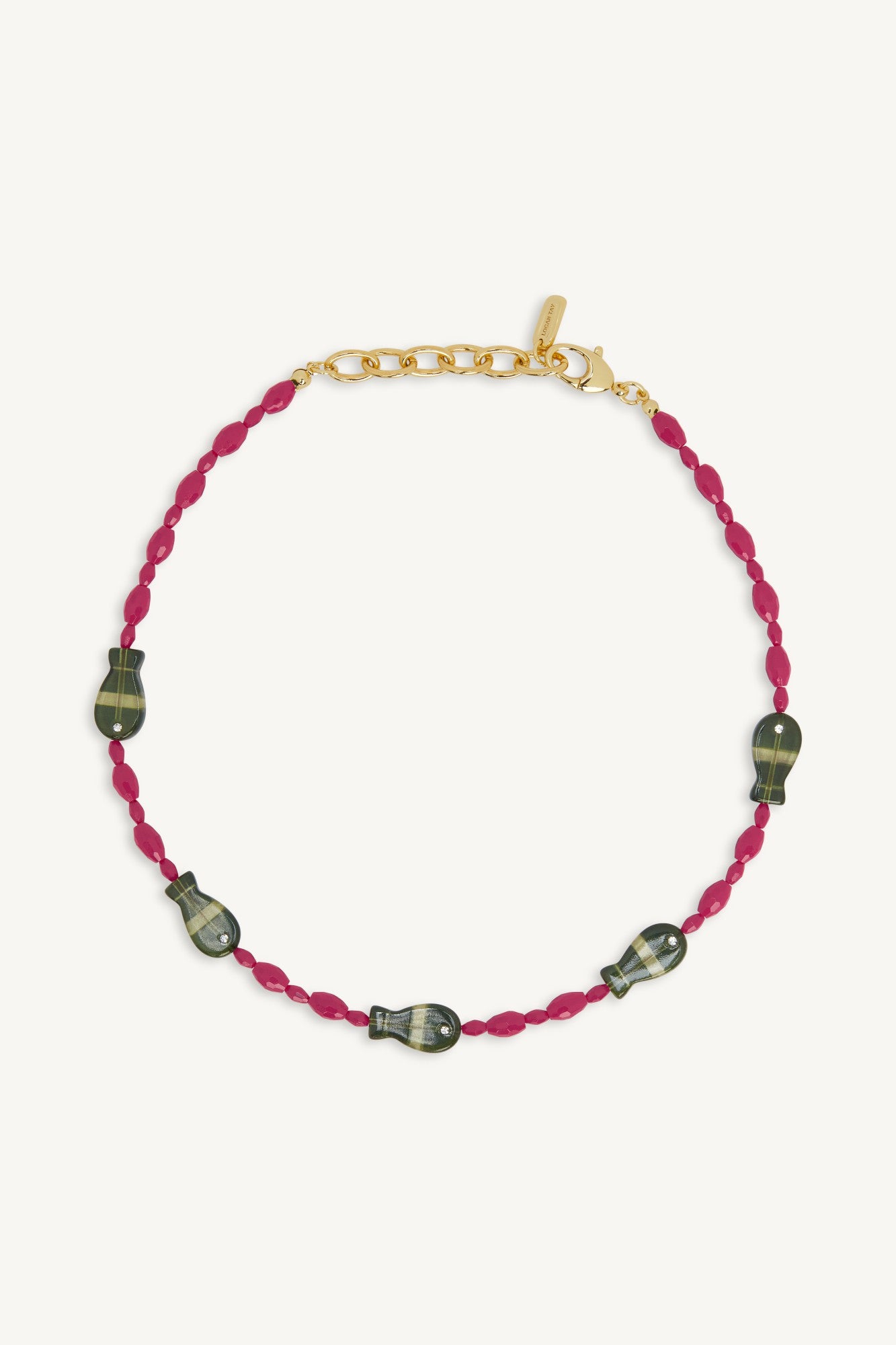 SET x LOGAN TAY FISH BEAD NECKLACE - HIBISCUS | SET ACTIVE