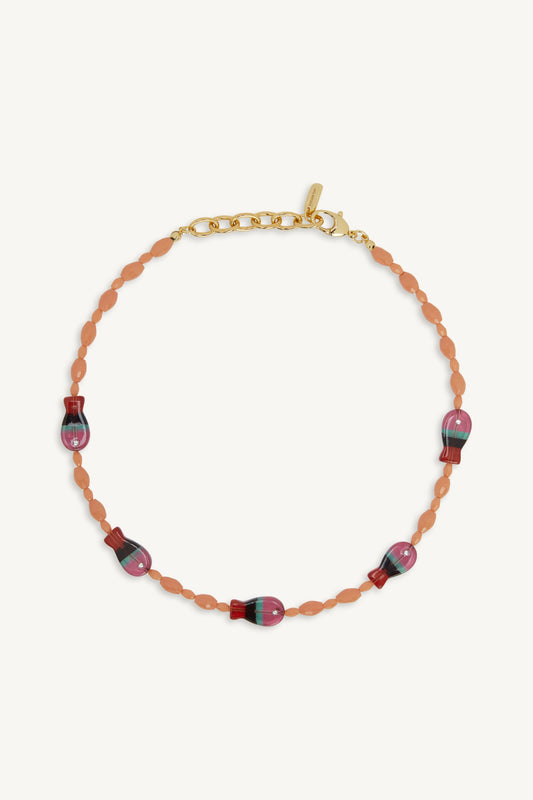 SET x LOGAN TAY FISH BEAD NECKLACE - TROPICS | SET ACTIVE