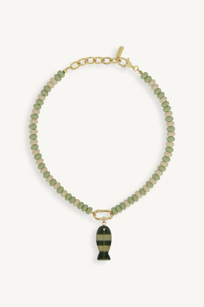 SET x LOGAN TAY FISH CHARM NECKLACE - PIÑA | SET ACTIVE