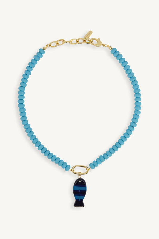 SET x LOGAN TAY FISH CHARM NECKLACE - MAUI | SET ACTIVE