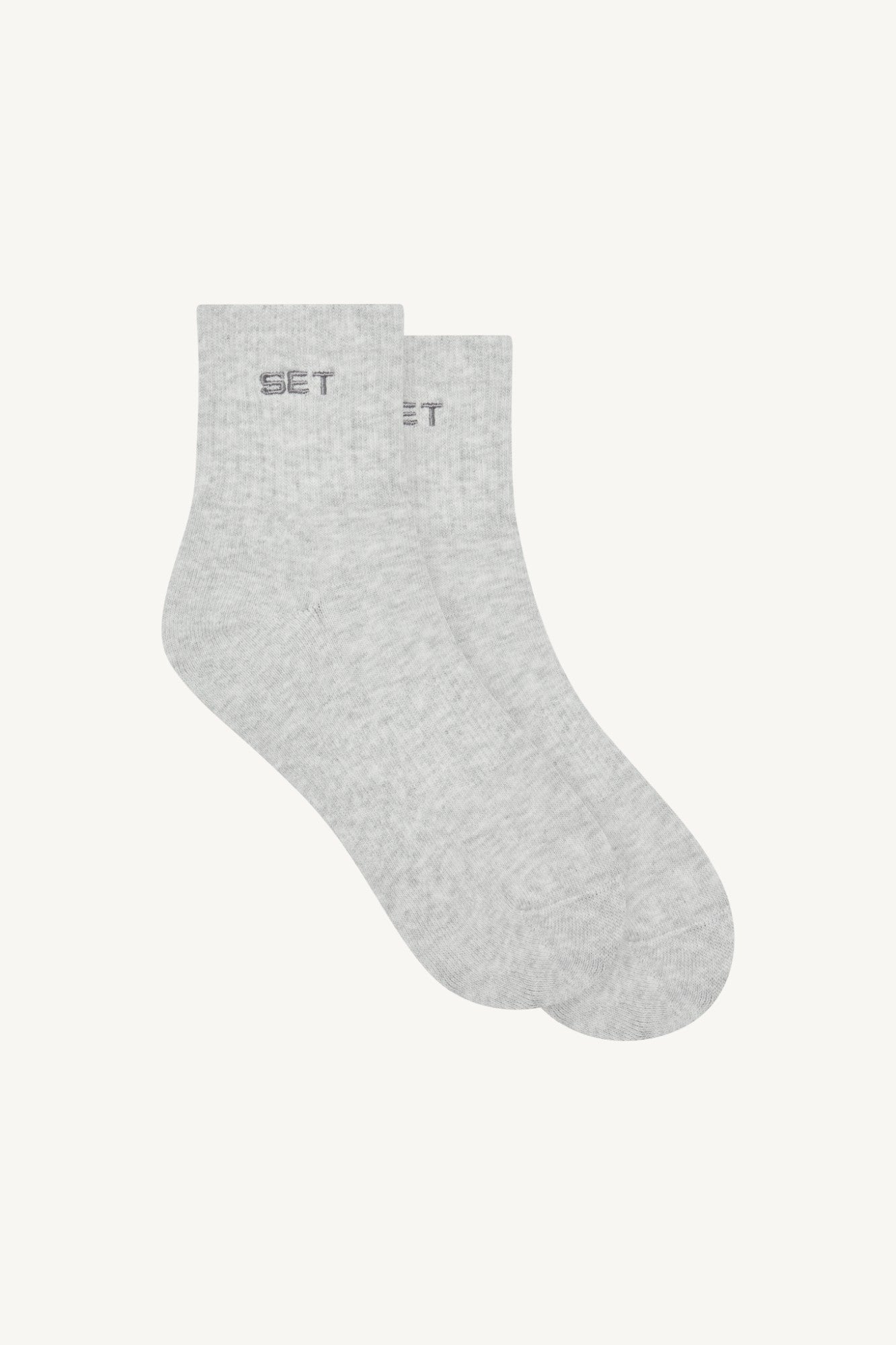 SET SHORTY SOCKS (3 PACK) - WHITE/HEATHER GREY/ONYX | SET ACTIVE