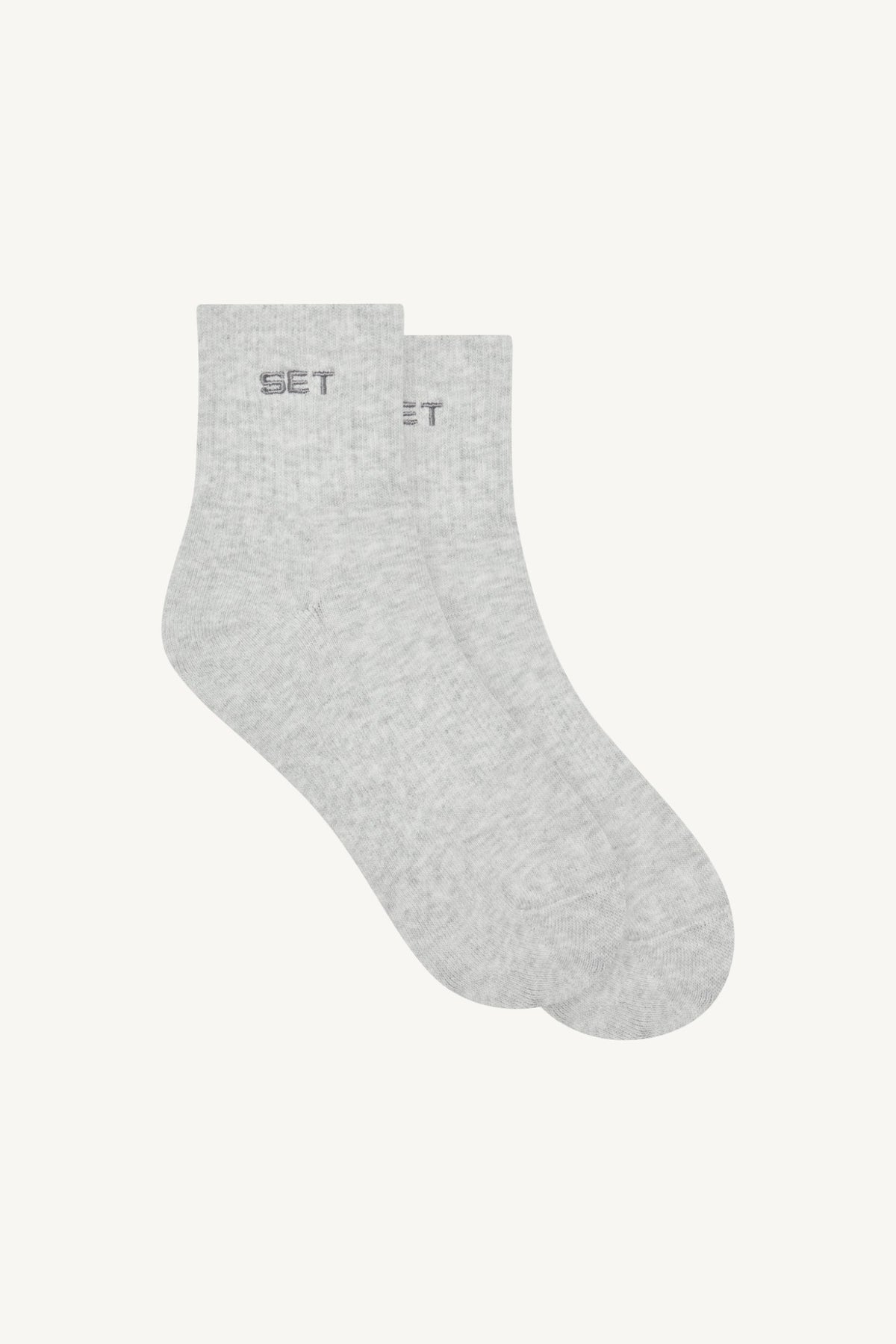 SET SHORTY SOCKS (3 PACK) - WHITE/HEATHER GREY/ONYX | SET ACTIVE