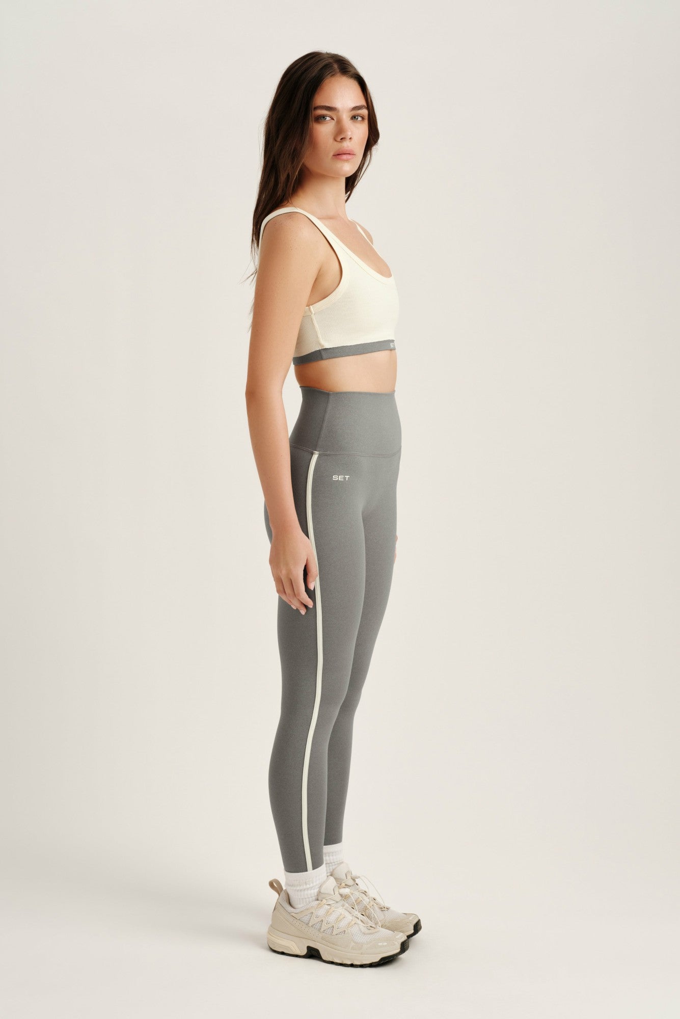 SPORTBODY® SPORTY STRIPE LEGGINGS - LO-FI | SET ACTIVE