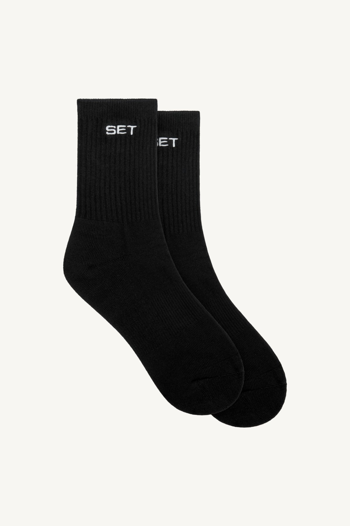 SET SOCKS (3 PACK) - WHITE/HEATHER GREY/ONYX | SET ACTIVE