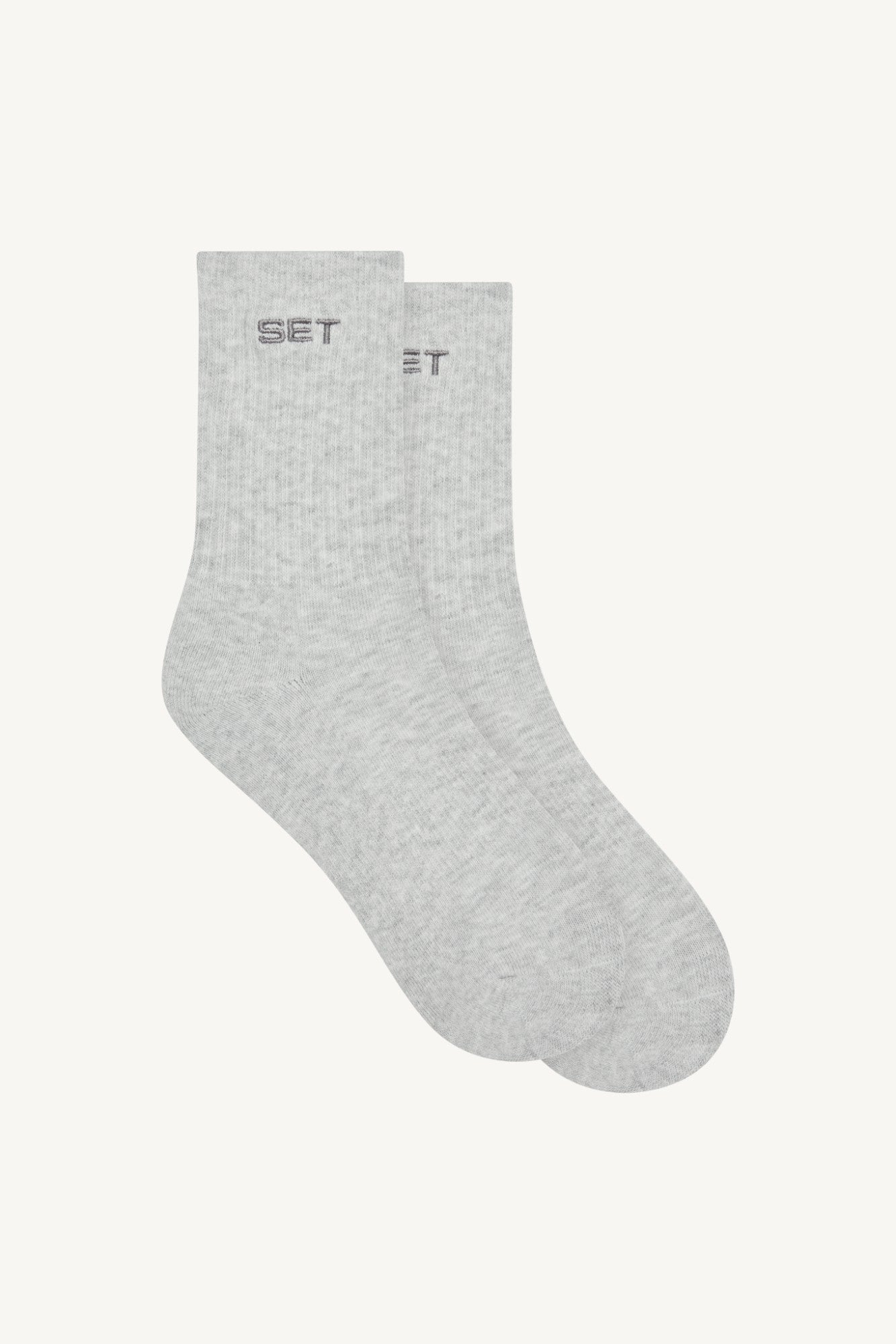 SET SOCKS (3 PACK) - WHITE/HEATHER GREY/ONYX | SET ACTIVE