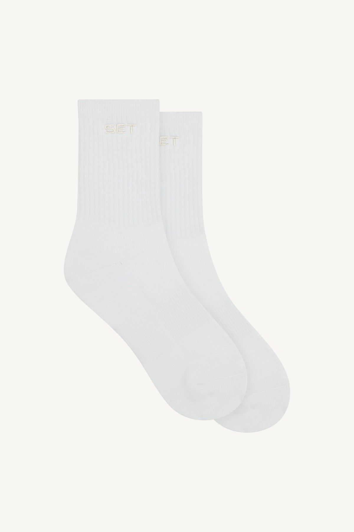 SET SOCKS (3 PACK) - WHITE/HEATHER GREY/ONYX | SET ACTIVE