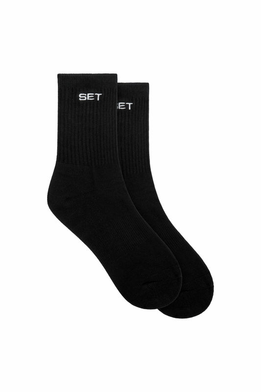 SET SOCKS - ONYX/WHITE | SET ACTIVE