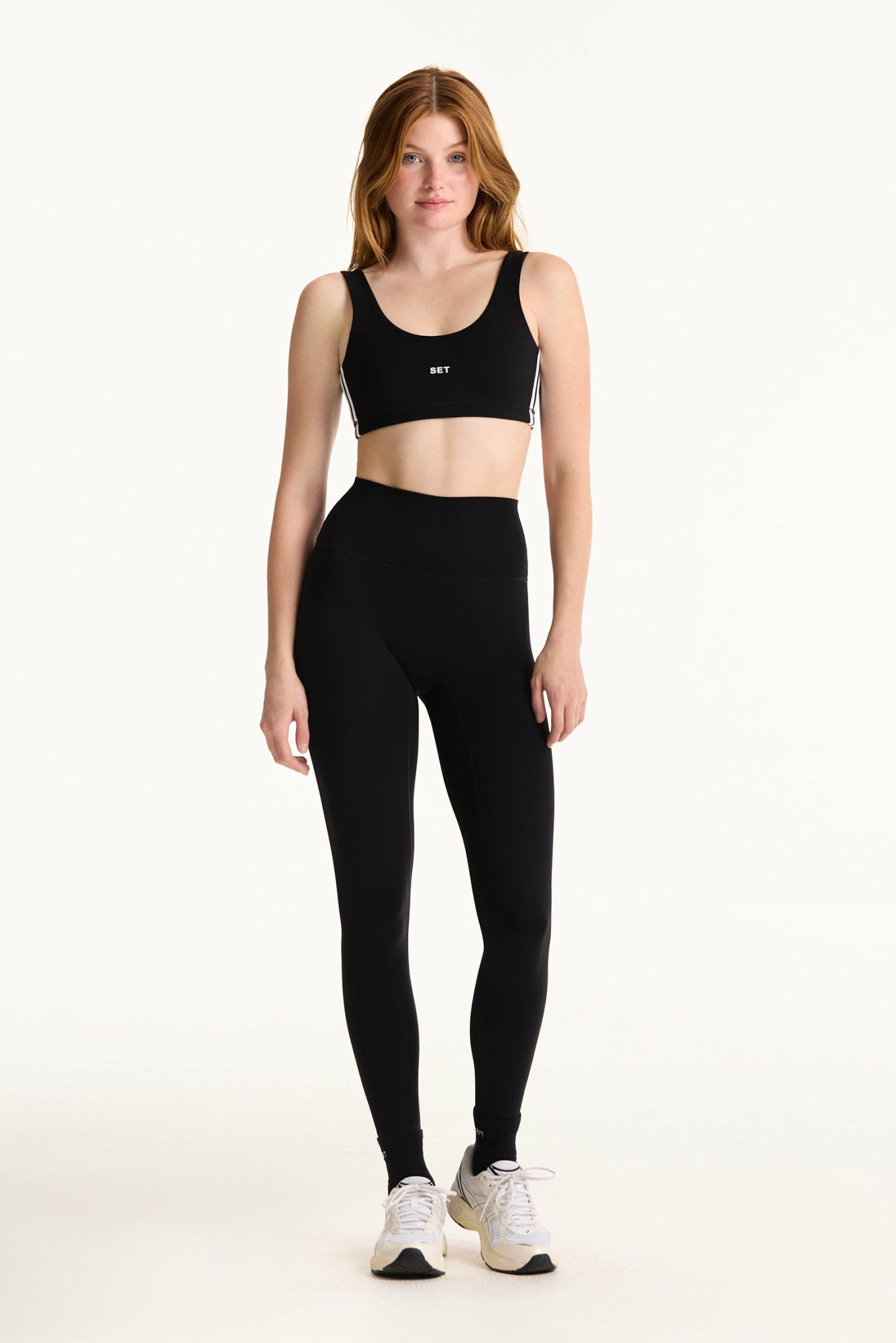 SPORTBODY® SPORTY HIGH-RISE LEGGINGS - ORCA | SET ACTIVE