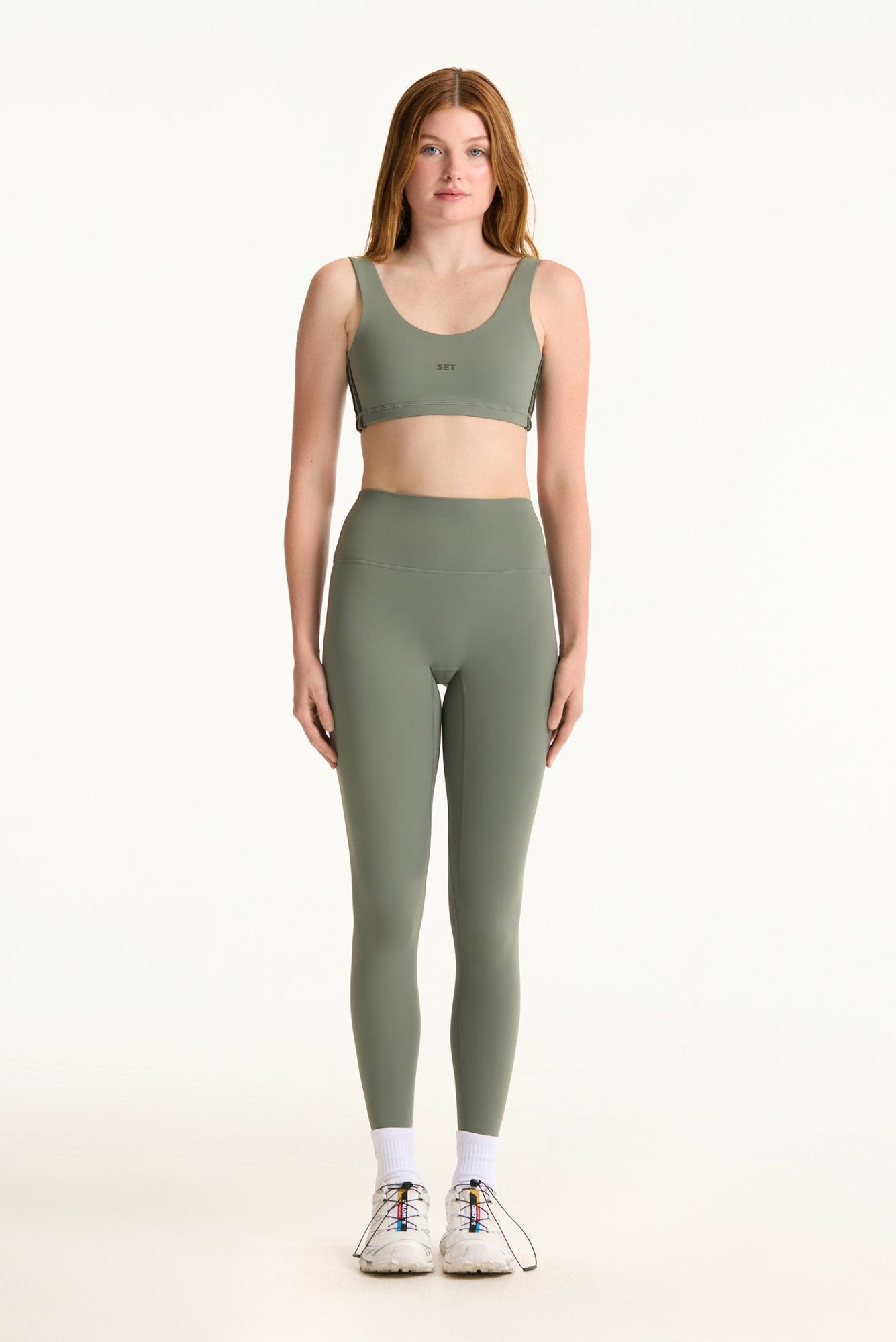 SPORTBODY® SPORTY DUO LIFT BRA - KELP | SET ACTIVE