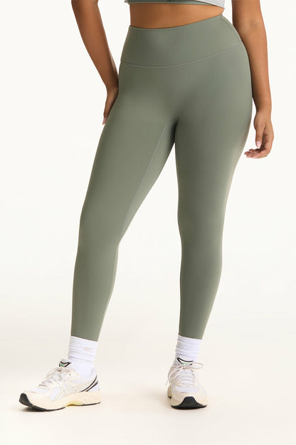 SPORTBODY® SPORTY HIGH-RISE LEGGINGS - KELP | SET ACTIVE
